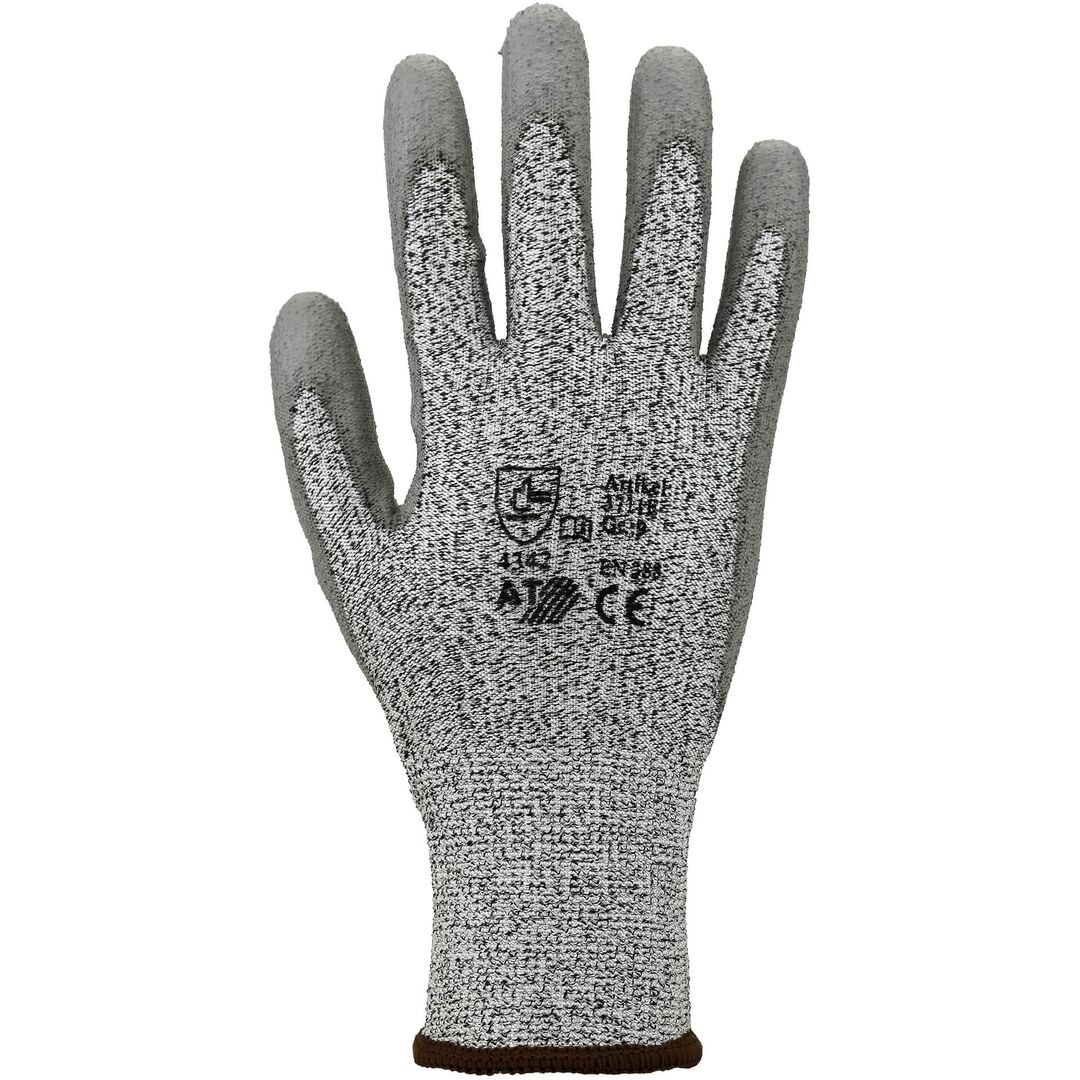 ASATEX Schnittschutzhandschuhe 3711E Gr. 7 grau PU-Beschichtung