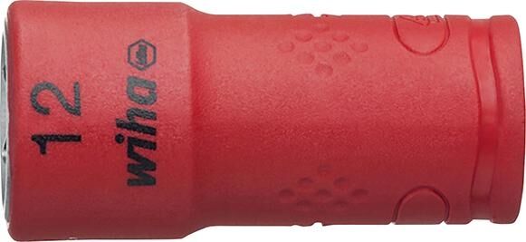 WIHA Steckschlüsseleinsatz 1/4" VDE 12mm sechskant