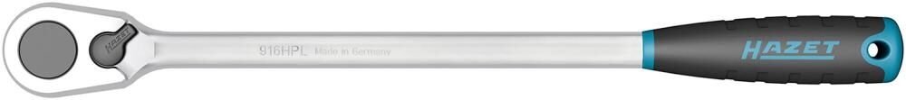 HAZET Feinzahn-Umschaltknarre 1/2" extra lang 1000 Nm HiPer 916HPL