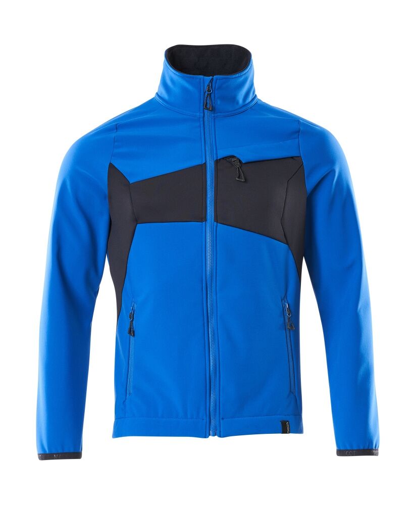 MASCOT Softshelljacke Accelerate Gr. L azurblau/schwarzblau 20102-253
