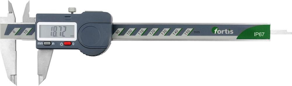 FORTIS Messschieber digital 150/0,01mm IP67