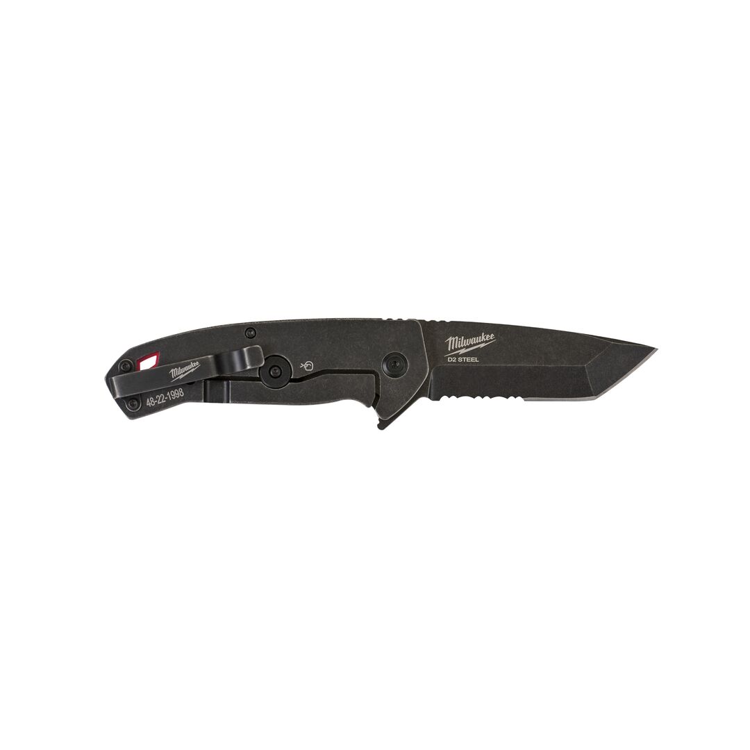 MILWAUKEE Klappmesser Premium 175mm partieller Wellenschliff HARDLINE