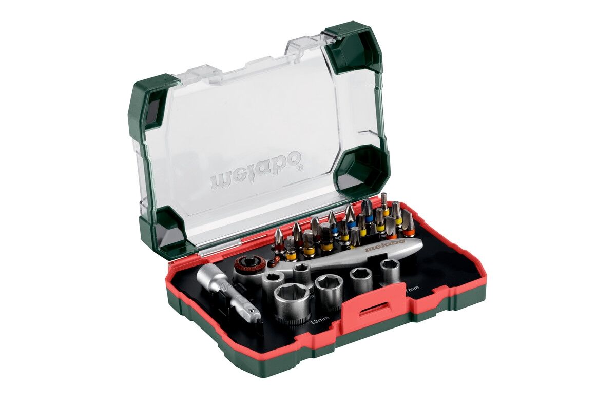 METABO Bit- & Ratschenset Promotion 26-teilig
