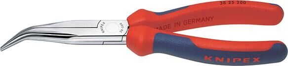 KNIPEX Mechanikerzange 200mm Mehrkomponenten-Hülle verchromt 38 25 200