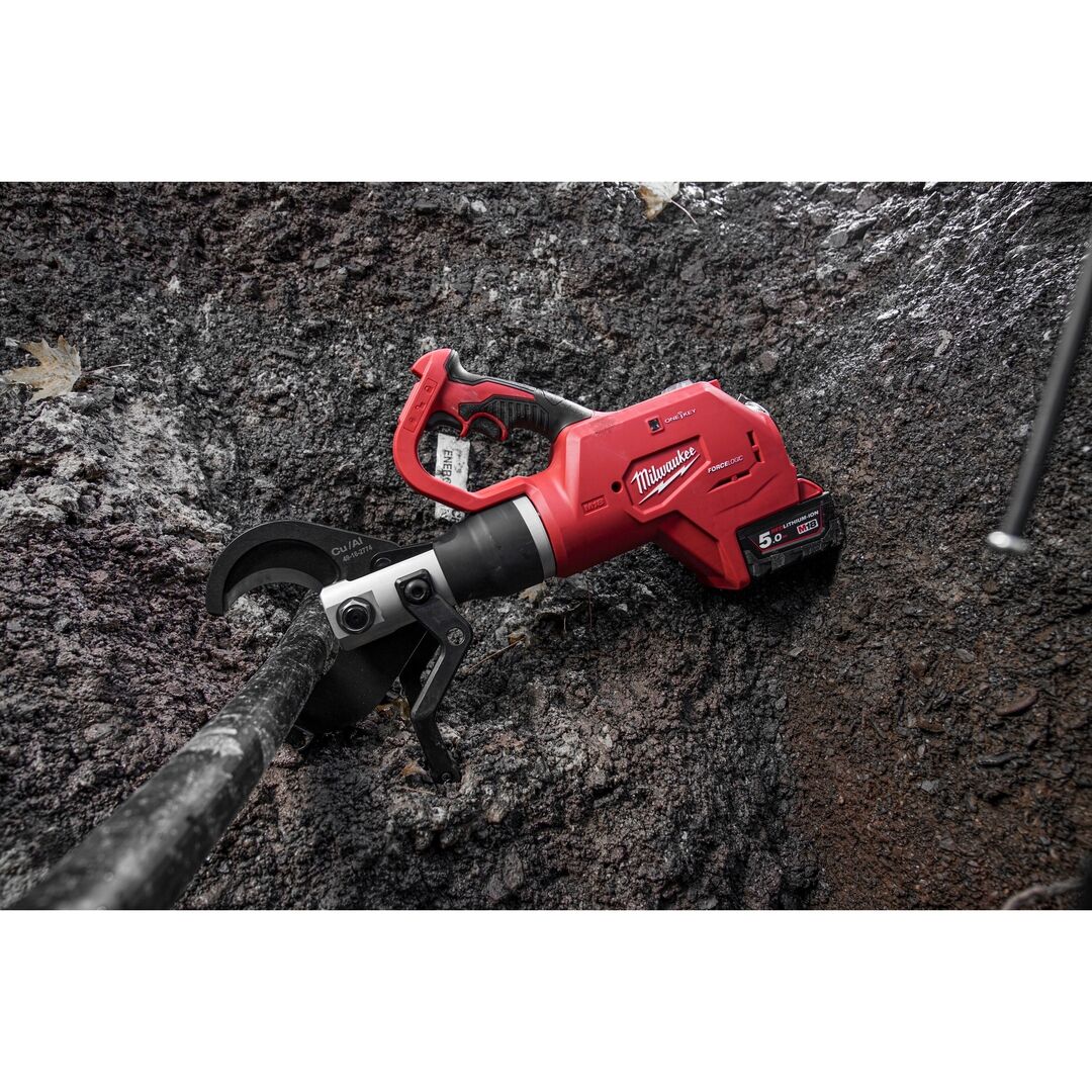 MILWAUKEE Akku-Kabelschneider M18HCC75R-502C 2x5Ah Ladegerät Koffer