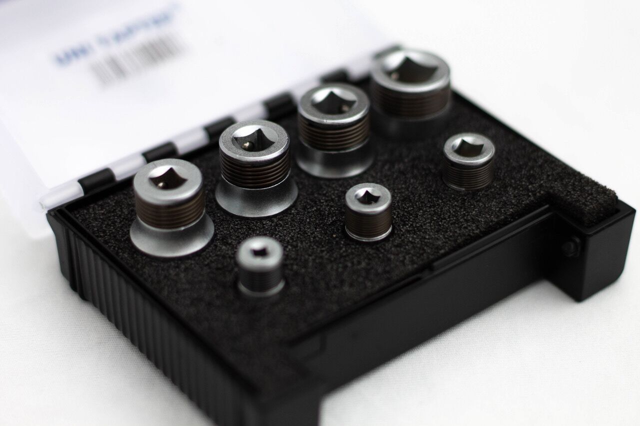 UNI TAPTER Adapter für Gewindebohrer 7-teilig
