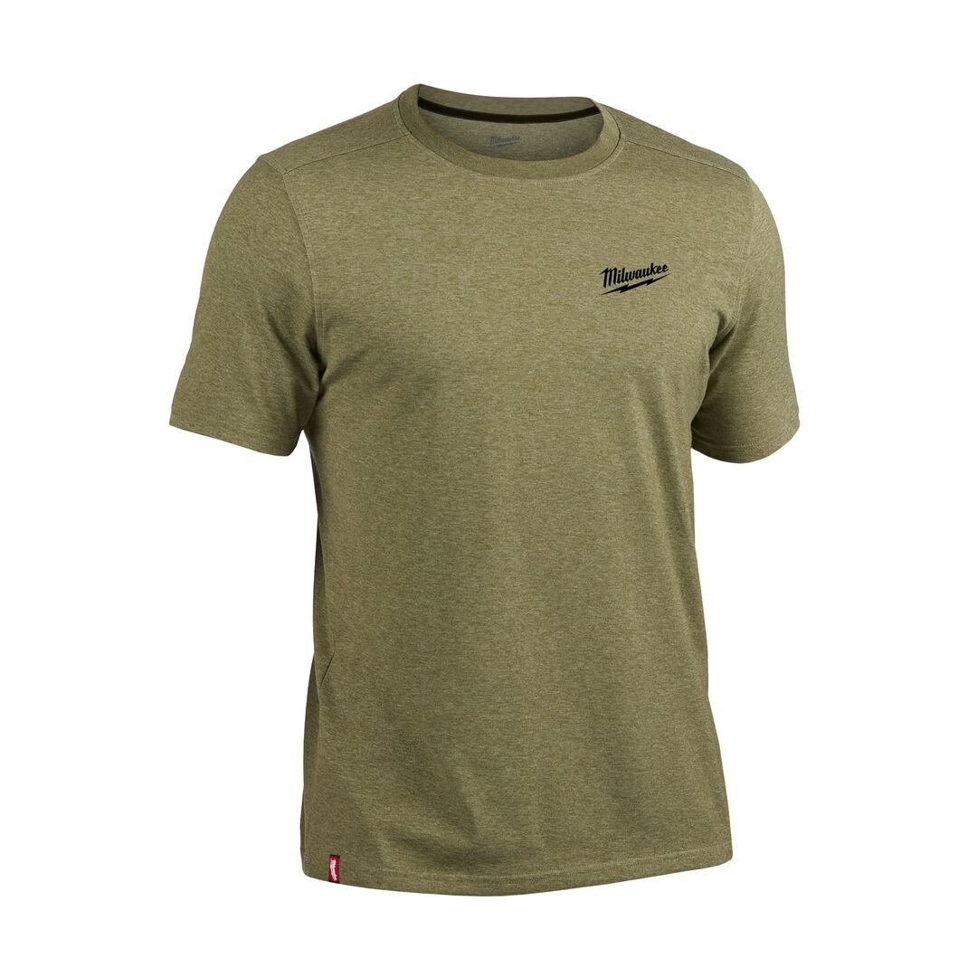 MILWAUKEE T-Shirt Hybrid HTSSBL grün Gr. M