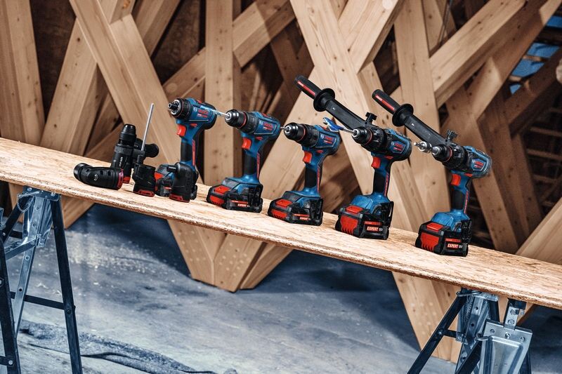 BOSCH EXPERT Akku-Bohrschrauber EXSR18V-90, solo, in L-BOXX