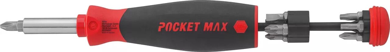 WIHA Schraubendreher PocketMax magnetic mit 8 Bits