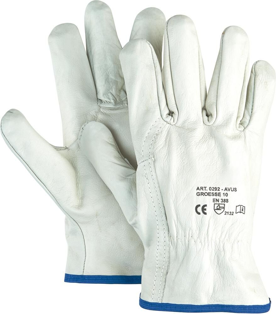 Fahrerhandschuh Driver Rindnappaleder Gr. 10