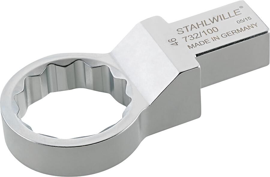 STAHLWILLE Einsteck Ringschlüssel 732/100 36mm 22x28mm