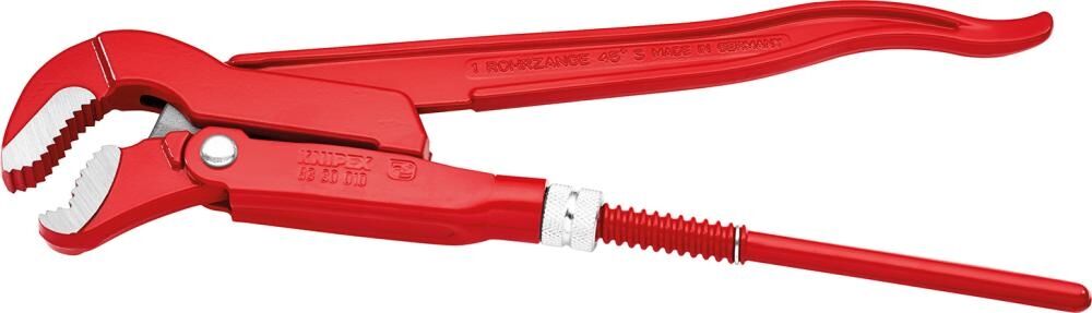 KNIPEX Rohrzange S-Maul 320mm rot pulverbeschichtet 83 30 010