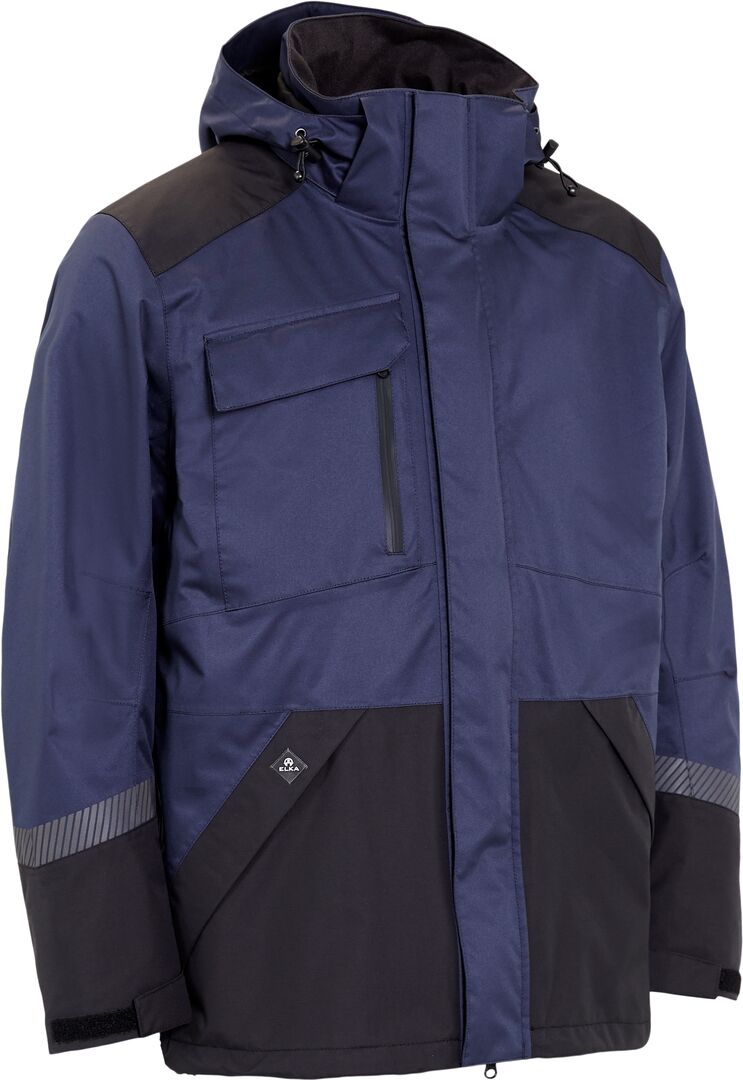 ELKA Jacke Arbeitsjacke Stretch Gr. L marine/schwarz 186000051