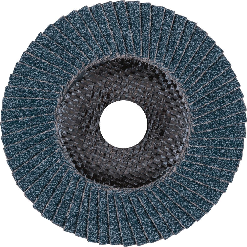 PFERD Fächerschleifscheibe Zirkonkorund 115x22mm gerade K40