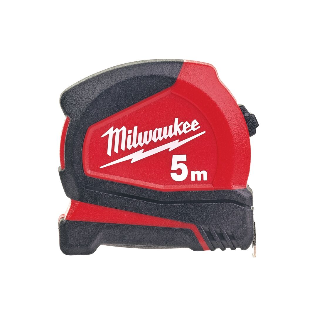 MILWAUKEE Bandmaß Pro-Compact 5m x 19mm breites Band
