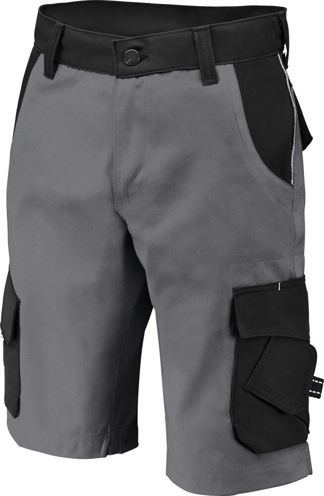 FHB Bermuda THEO Nr. 130530 Gr. 56 65%BW/35%PES 300g/m Fb. grau/schwarz