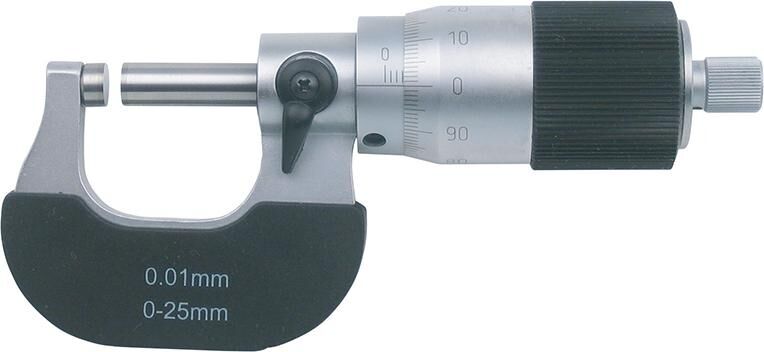 FORTIS Bügelmessschraube mit Skalenteilung 0- 25mm