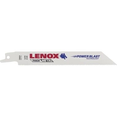 LENOX Säbelsägeblatt BI-METALL 152x19x0,9mm 14 Z 5 Stück