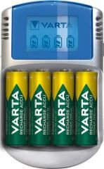 VARTA Akku Ladegerät Power LCD Charger + 4xAA 2.600mAh