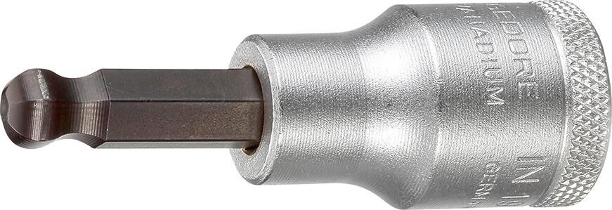 GEDORE Schraubendrehereinsatz 1/2" Kugelkopf innensechskant 6mm 2219336 No. IN 19K