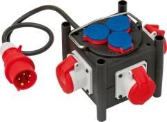 BRENNENSTUHL Kompakt-Stromverteiler 1m 3xCEE400V + 3x230V H07RN-F5G1,5