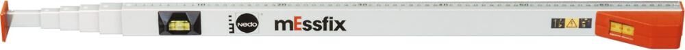 NEDO Teleskop-Messstab Messfix 0,86-4m inklusive Etui