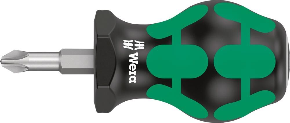 WERA Schraubendreher Stubby PZ02x25mm