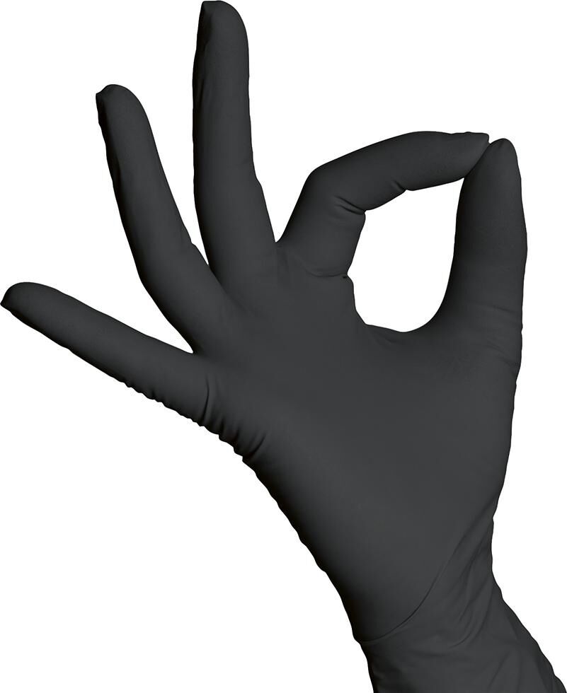 STRONGHAND SHATIN Nitril Einweghandschuh Gr. 8 Box a 100 Stk. ungepudert