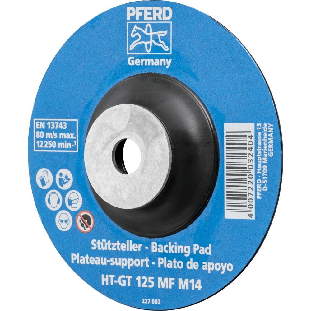 PFERD Stützteller HAT-GT 125 MF M14
