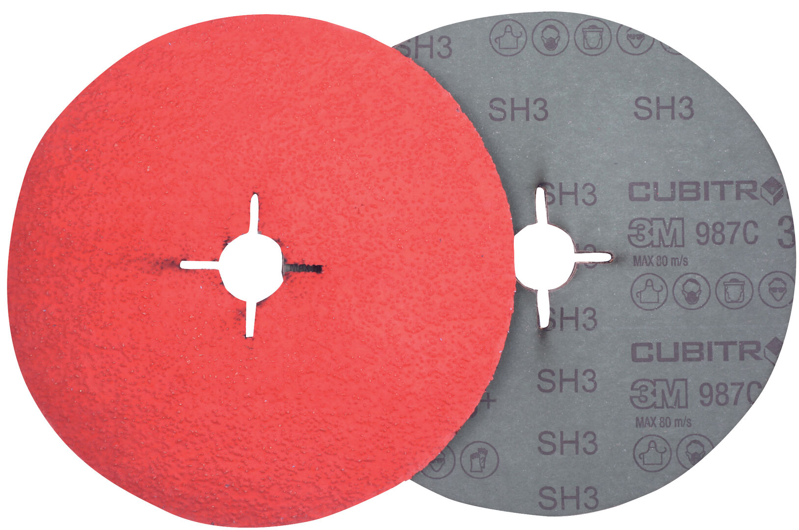3M Fiberschleifscheibe für Inox Cubitron II 987C 125mm P36+