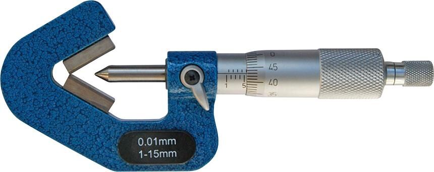 FORMAT Bügelmessschraube mit Prismenamboss 25-45mm 108 Grad