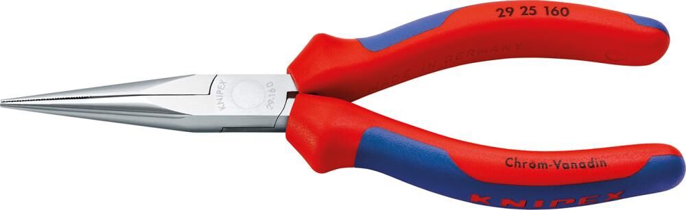 KNIPEX 29 25 160 Telefonzange mit Mehrkohne-Hülle verchromt 160mm