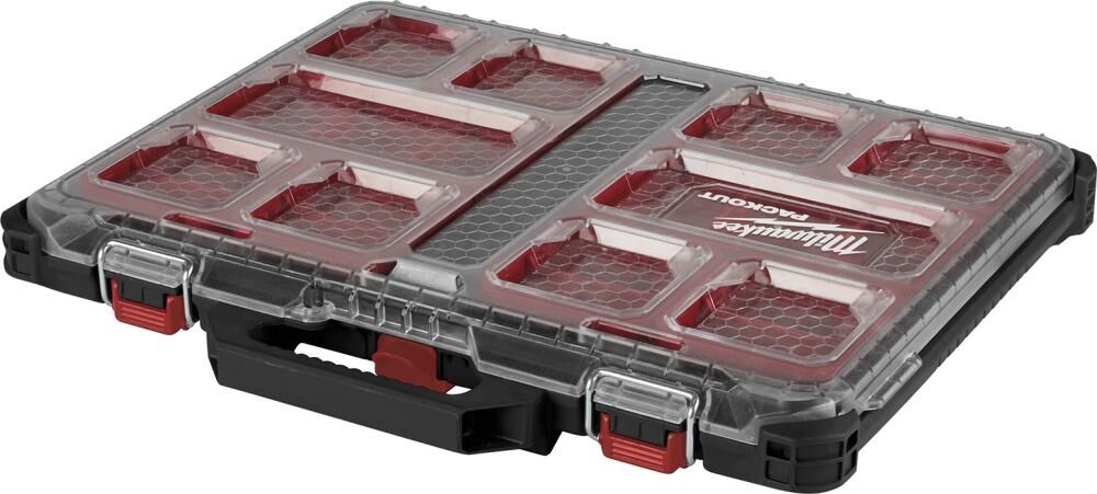 MILWAUKEE PACKOUT Organiser Slim inkl. Sortierboxen