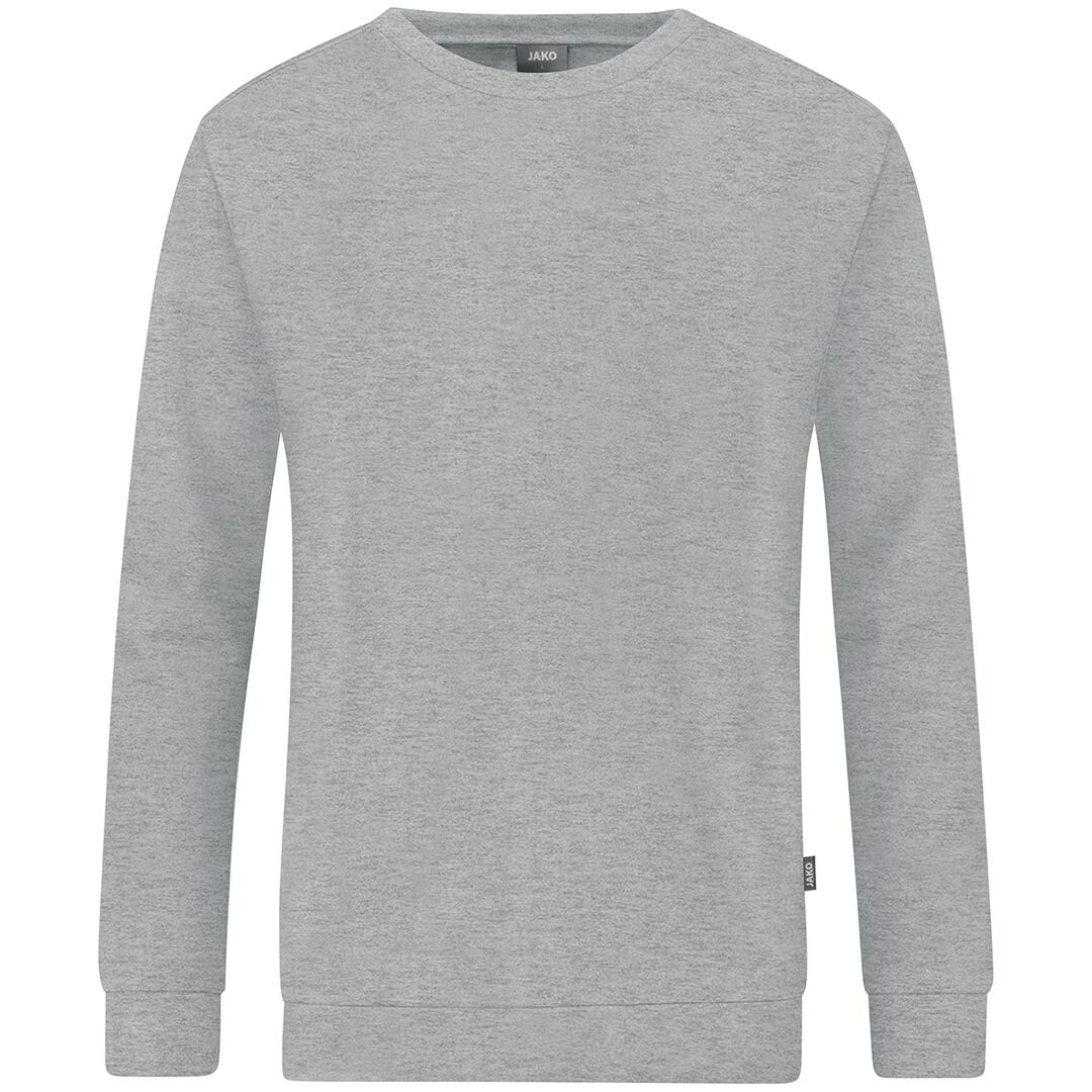 JAKO Sweat Organic Unisex C8820 Gr. L hellgrau meliert