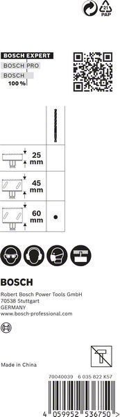 BOSCH Zentrierbohrer Expert Power Change Plus