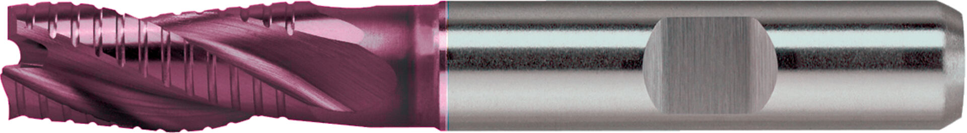 FORMAT Dreischneiderfräser DIN844K TiAlN HSSE 6,00mm NF