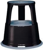 WEDO Rollhocker Metall schwarz