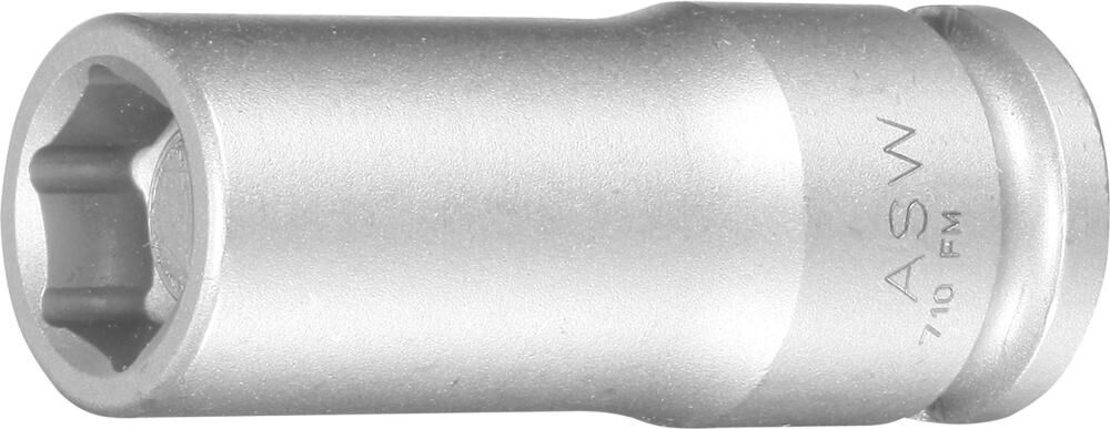 ASW Kraft Steckschlüsseleinsatz 3/8" 13mm Federmagnet extralang