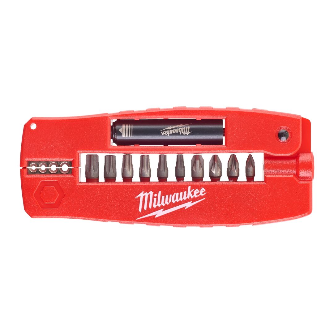 MILWAUKEE Drive Guide Bit Set PZ & TX 12-teilig SHOCKWAVE