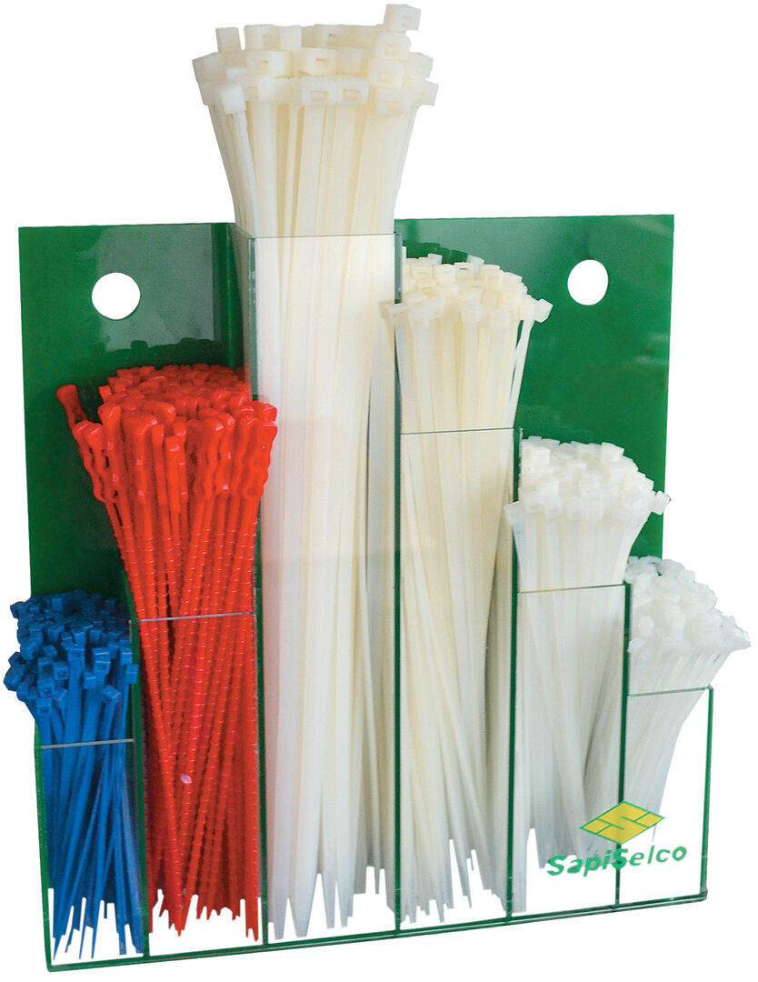 SAPI SapiSelco Wanddisplay Kabelbinder 1/6