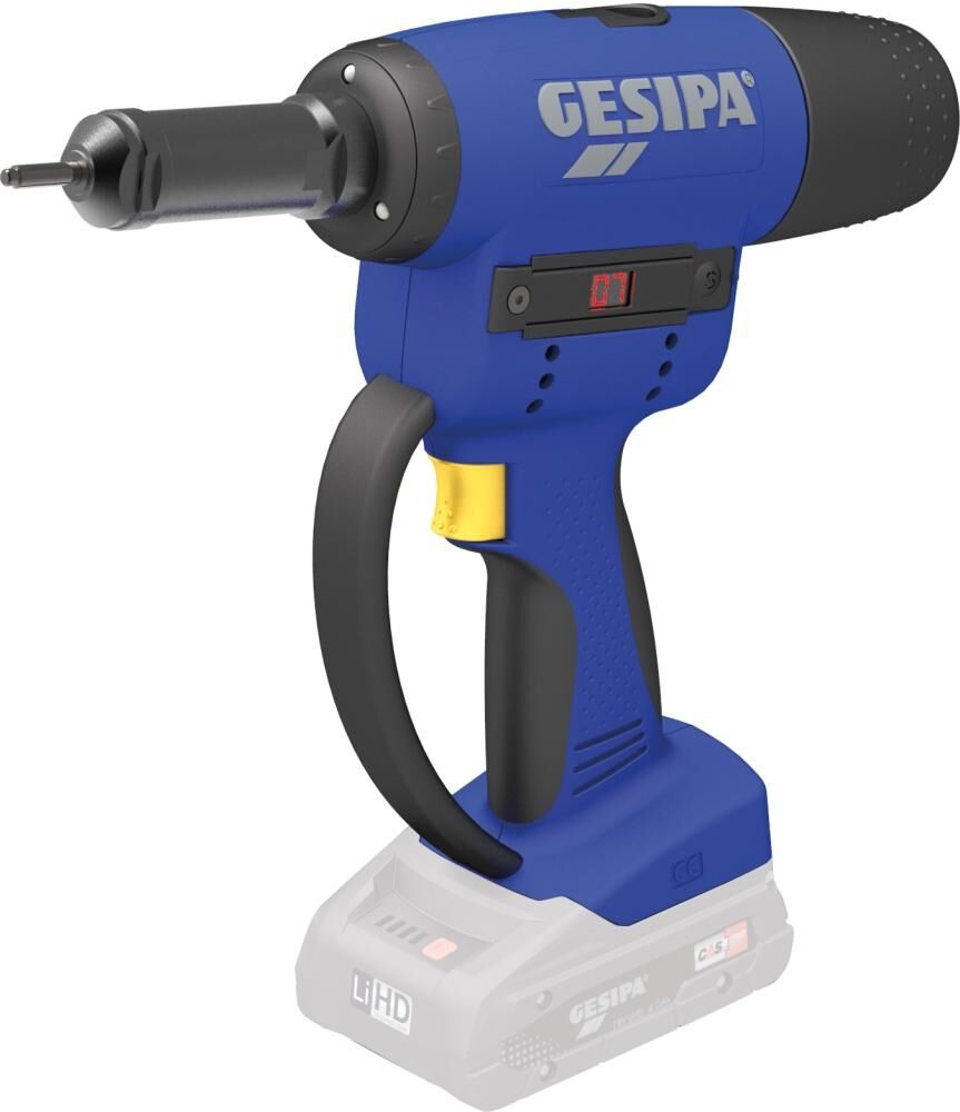 GESIPA Akku-Blindnietmuttergerät FireBird Pro, ohne Akku, im Karton