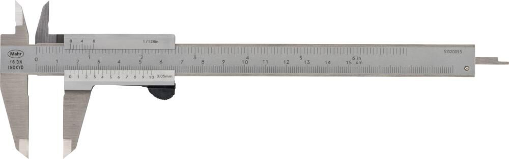 MAHR Taschenmessschieber 16 DN 150mm Momentverstellung