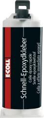 E-COLL Zweikomponenten-Epoxydkleber 50ml Kartusche