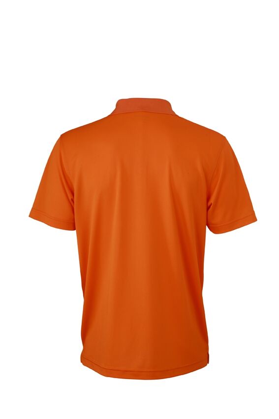 JAMES & NICHOLSON JN Mens Polo High Performance JN401 100%PES orange Größe L