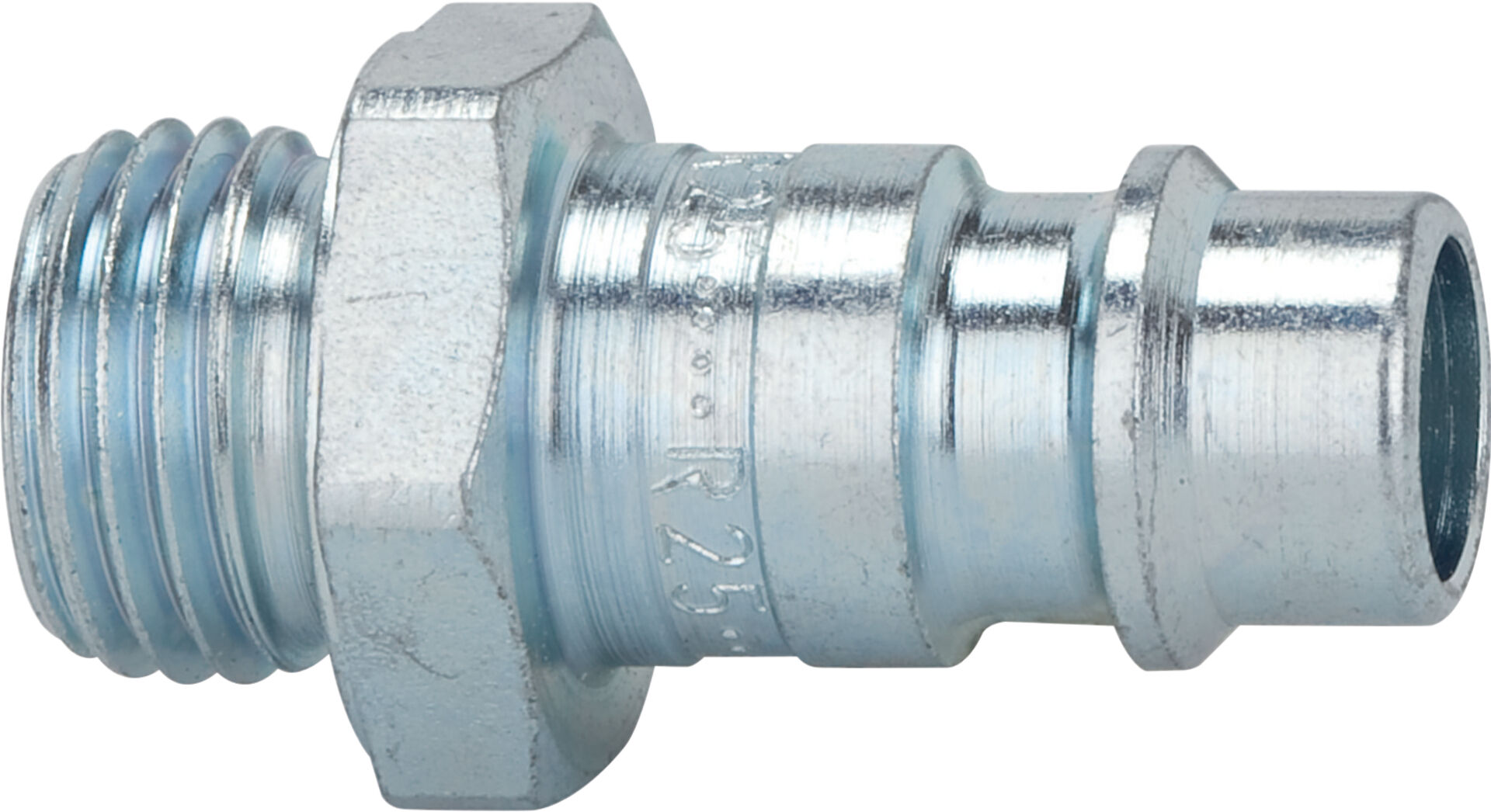 RIEGLER Nippel / NW 7,2 G1/4 AG Stahl gehärtet verz.