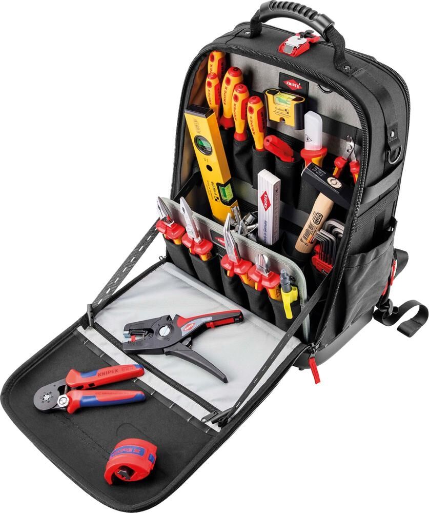 KNIPEX Werkzeugrucksack Modul X18 Elektro 23-teilig